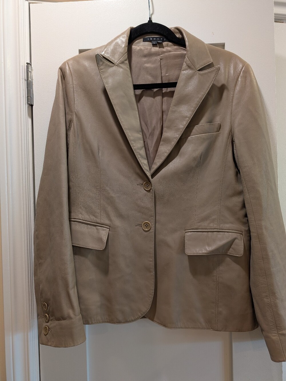 Theory Leather Jacket,L